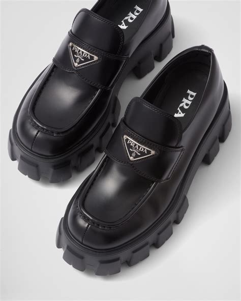 womens prada loafers uk|prada monolith loafer.